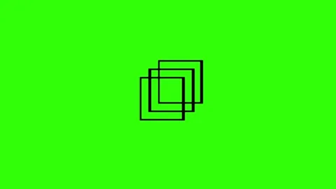 VHS Retro Nostalgia Wired Torus Animation on Green Screen – Y2K Aesthetic Lo-Fi  库存影片 331481826