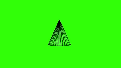 VHS Retro Nostalgia Wired Torus Animation on Green Screen – Y2K Aesthetic Lo-Fi  Stock Footage 331481829
