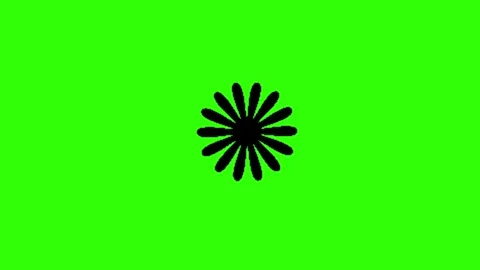 VHS Retro Nostalgia Wired Torus Animation on Green Screen – Y2K Aesthetic Lo-Fi  库存影片 331481842