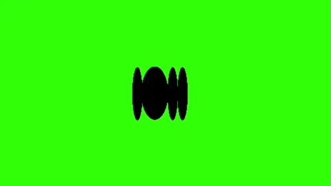 VHS Retro Nostalgia Wired Torus Animation on Green Screen – Y2K Aesthetic Lo-Fi  库存影片 331481843