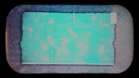 VHS Rewind Flicker Motion Texture Stock Footage 322606320