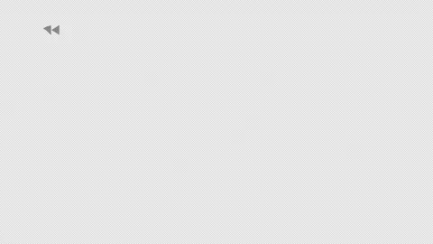 VHS rewind glitch transparent background with horizontal static lines Stock Footage 320036191