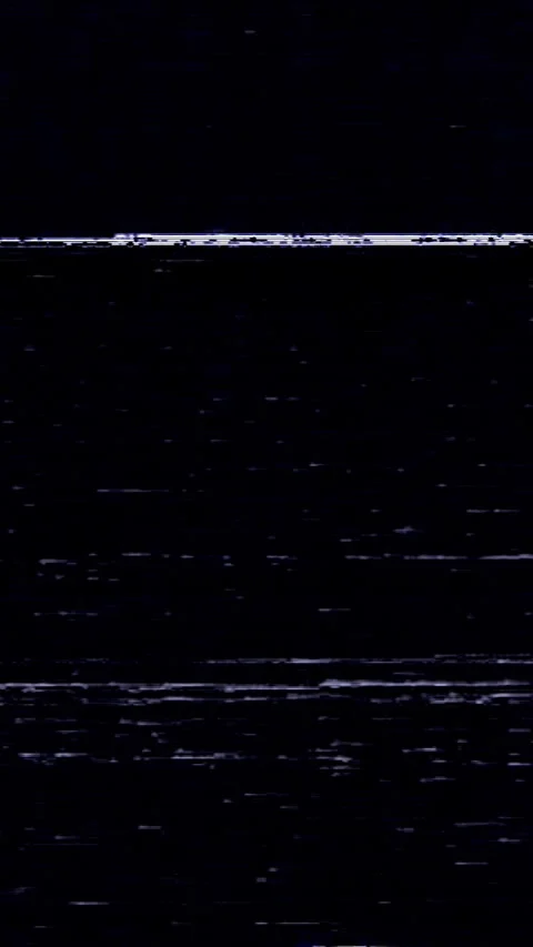 A VHS-style glitch effect with on a vertical screen Vídeos de archivo 303812828