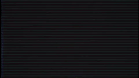 VHS Tape Effect - Interlacing Damage - Overlay Cassette Video stock 280781857