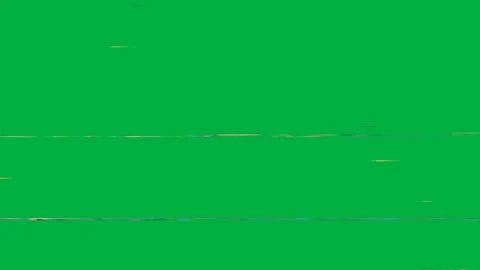 A VHS tape noise background featuring real defects on a Green Background. Vídeo Stock 277933583