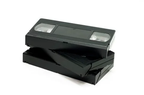 VHS tape Foto stock