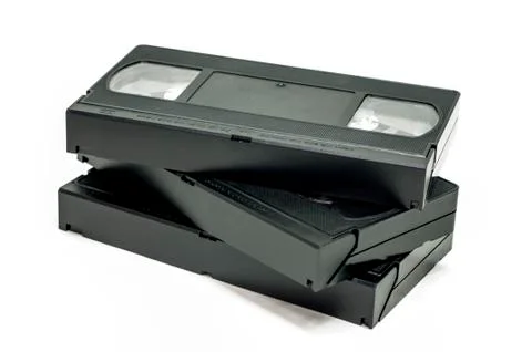 VHS tape Foto stock