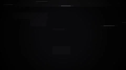 VHS tape playing Retro Glitch with Analog Tracking Noise and Interference Vidéo 340301201
