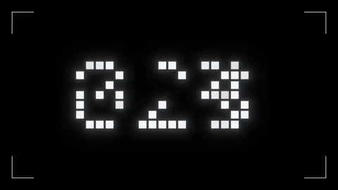 VHS TIMER Stock Footage 338237359