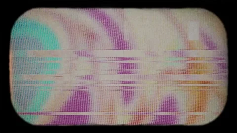 VHS Tracking Error Motion Background Stock Footage 322606084