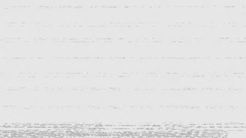 VHS TV Static Noise Glitch Overlay Retro Screen Distortion Transparent Alpha Stock Footage 330122547