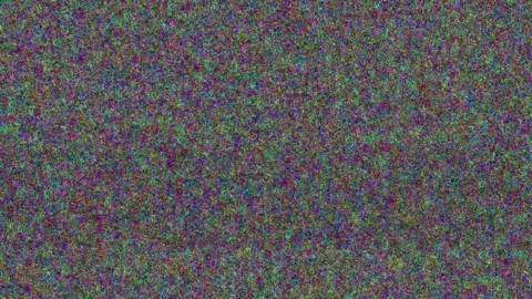 VHS TV static noise overlay Stock Footage 267276355