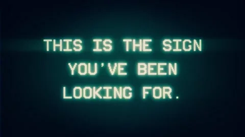 VHS VCR distort sign looking for 動画素材 299932360