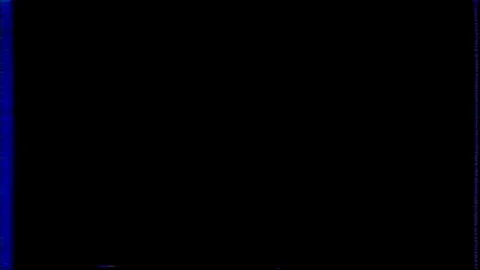 VHS Vertical lines on the sides of the screen, Black screen Stock-Footage 112073763