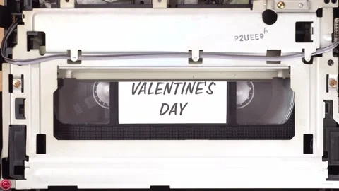 VHS video cassette in motion 스톡 동영상 130462842