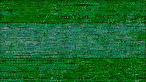 VHS Vortex: An Analog, Distorted Kaleidoscope of Flickering Video and Glitchy Stock Footage 233634743