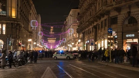 ViaDante Stock Footage 83383506