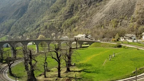 Viadotto Elicoidale Stock Footage 122343569