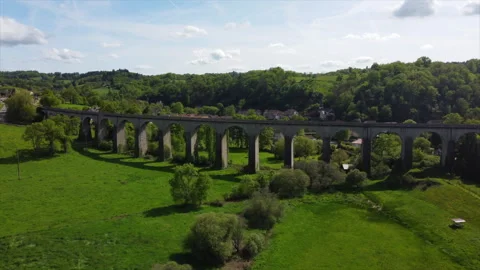 Viaduc by drone 動画素材 242839305