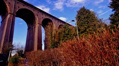 Viaduct Stock Footage 301226377