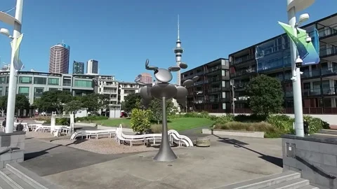 Viaduct Harbour Stock Footage 204072480