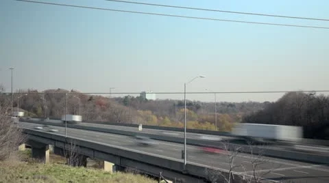 Viaduct-Timelapse HD Stock Footage 12579272