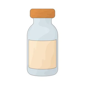 Vial illustration 스톡 일러스트