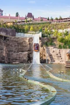Vialand Theme Park Stock Photos