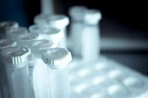 Vials for veterinary use to cure different diseases Stock Photos