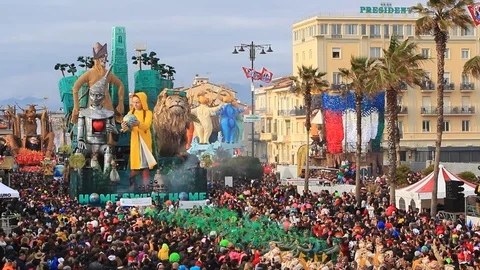 Viareggio Carnival 動画素材 125238575