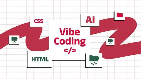 Vibe coding combines CSS, HTML, and AI in a creative way for engaging digital Stock Photos