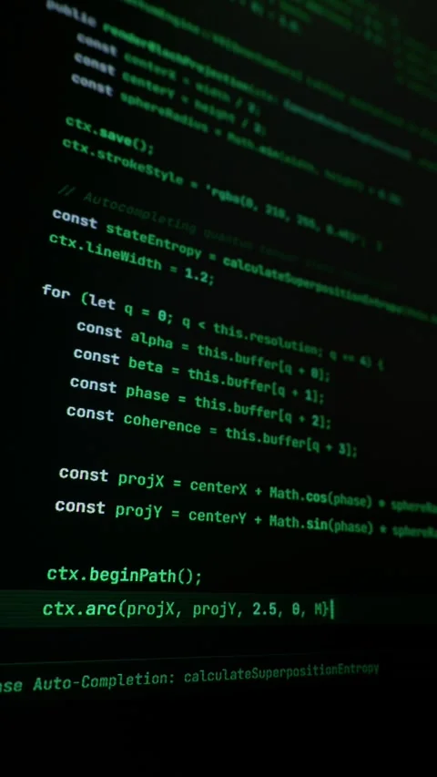 Vibe Coding Script Generating Terminal Code Lines in Close-Up Stock Footage 347523109