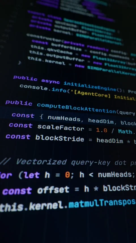 Vibe Coding Software Interface Displaying Automated Ai Agent Script Stock Footage 347523387