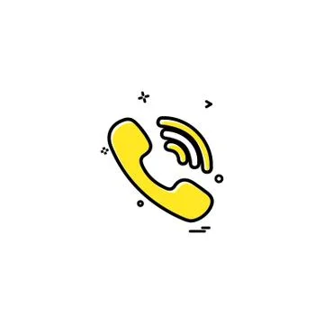 Viber icon design vector Illustrazione stock