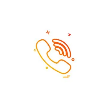 Viber icon design vector Illustrazione stock