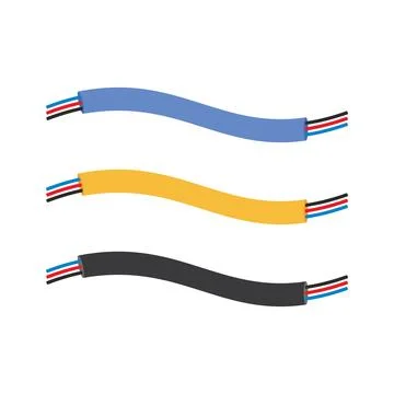 Viber optic cable icon 스톡 일러스트