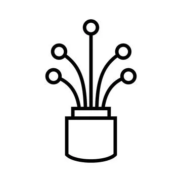 Viber optic cable icon Illustrazione stock
