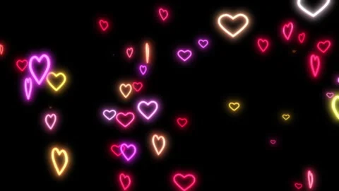 Vibes Neon Heart Loop 스톡 동영상 299563227
