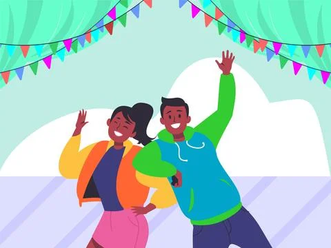 Vibrancy Concept Illustration Stock Illustration