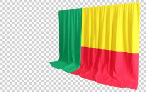 Vibrant 3D rendered flag reflects unity Conferences honor culture military .. Stock Illustration