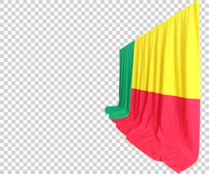 Vibrant 3D rendered flag reflects unity Conferences honor culture military .. Stock Illustration
