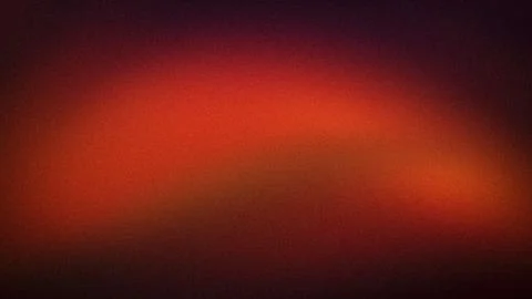 Vibrant 4K abstract grainy gradient background with dark glowing red orange.. Stock Illustration
