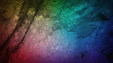 A vibrant 4K background featuring a natural granite stone texture with a mu.. Stock Illustration