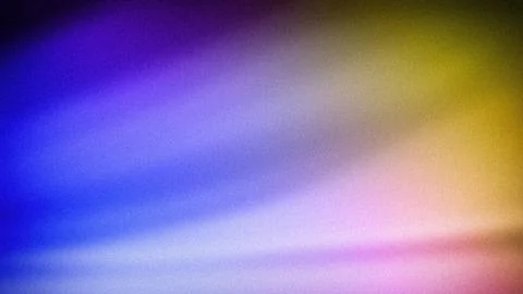 Vibrant 4K gradient with a mix of deep blue, soft purple, and warm yellow t.. Illustrazione stock