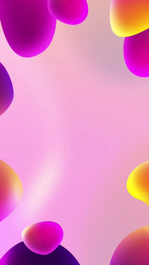 Vibrant abstract animated presentation background, seamless flowing liquid Stock Footage 301739131