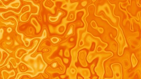 Vibrant Abstract Artistic Pattern in Bright Orange and Yellow Colors Illustrazione stock