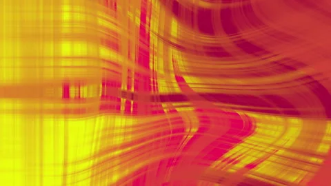 Vibrant Abstract Artwork Featuring Flowing Warm Tones and Dynamic Wavy Patter Stock Footage 313290297