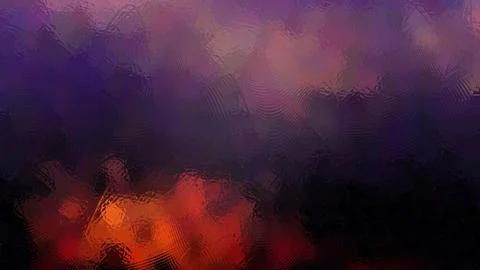 Vibrant abstract artwork with swirling patterns of purple orange and red hu.. 스톡 일러스트