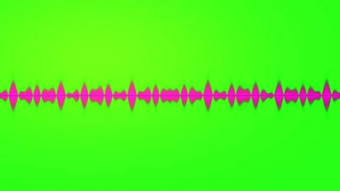 Vibrant abstract audio spectrum visualization background loop for music video Stock Footage 336545076