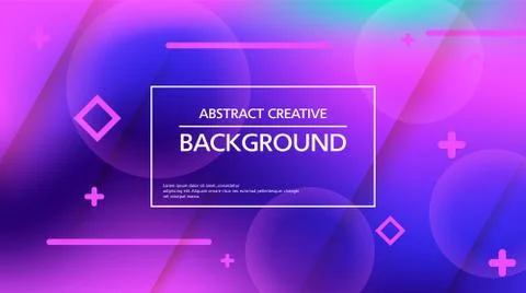 Vibrant abstract backdrop Stock Illustration